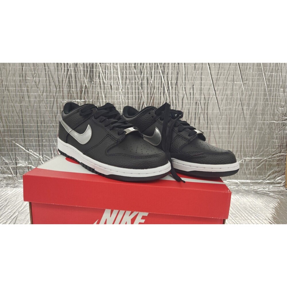 Nike Dunk Low (GS) NBA 75th Anniversary Spurs DC9560-001 Size 7Y